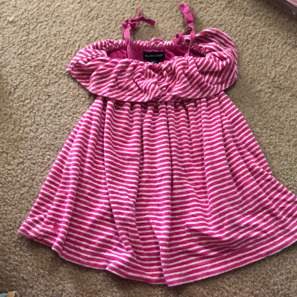 Ralph Lauren terry cloth beach dress